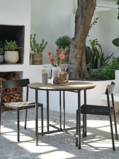 Sale HOVVIGMesa de jardín HOVVIG Ø90xL18/90 natural Mesas De Jardín