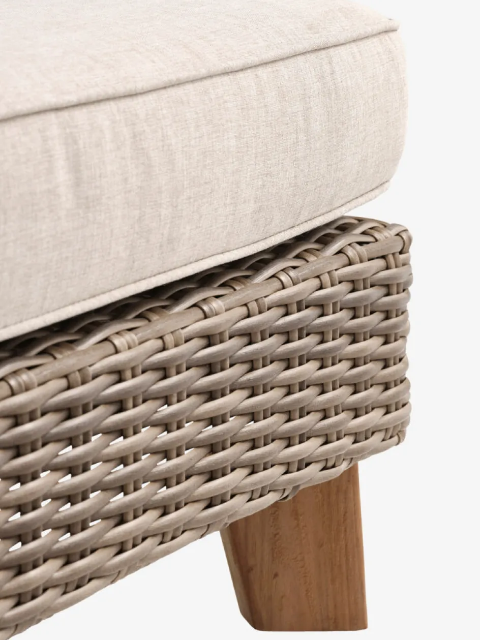 Sale HUSAATumbona HUSAA A88xL162 derecha natural Muebles De Jardín|Tumbonas
