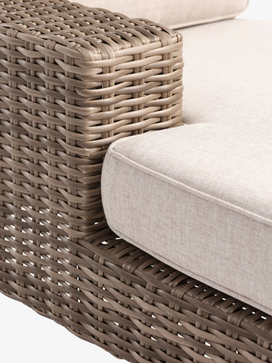 Sale HUSAATumbona HUSAA A88xL162 derecha natural Muebles De Jardín|Tumbonas