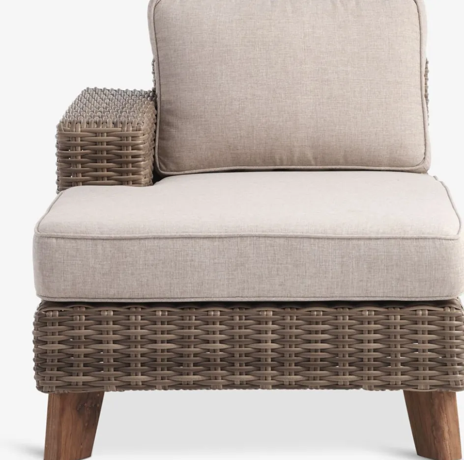 Sale HUSAATumbona HUSAA A88xL162 derecha natural Muebles De Jardín|Tumbonas