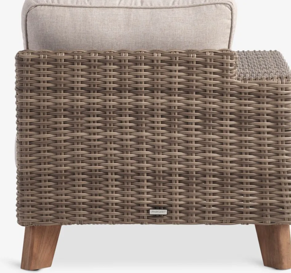 Sale HUSAATumbona HUSAA A88xL162 derecha natural Muebles De Jardín|Tumbonas