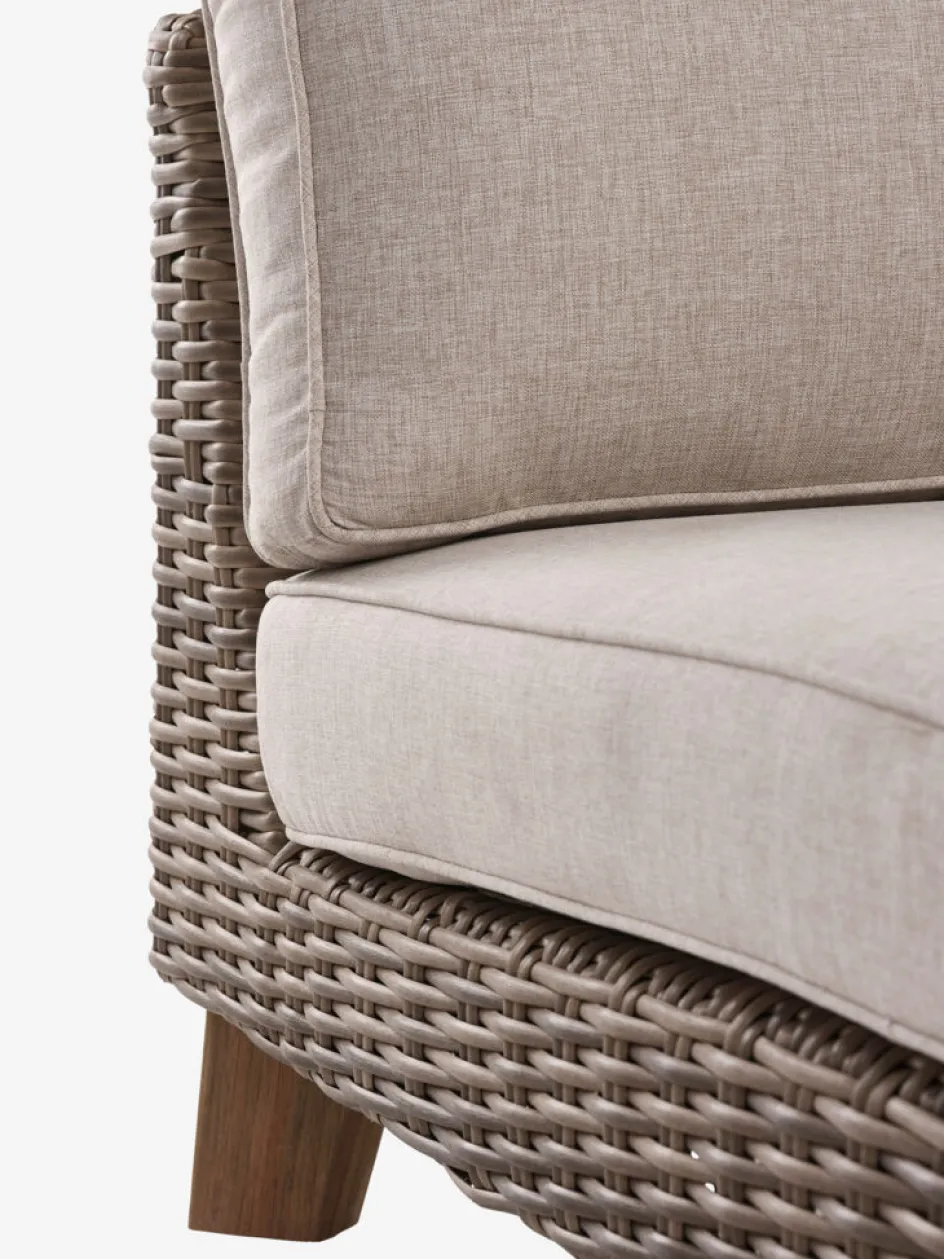 Outlet HUSAATumbona HUSAA A88xL162 izquierda natural Muebles De Jardín|Tumbonas