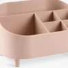 Clearance HUSUMCaja HUSUM A22xL16xA14cm rosa Cuidado Personal|Almacenaje Para El Baño