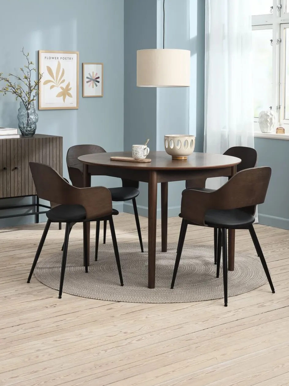 Clearance HVIDOVRESilla de comedor HVIDOVRE /negro Sillas De Comedor