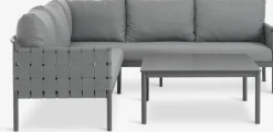 Outlet IANOConjunto muebles jardín IANO 5 plazas gris Conjuntos Mesa Y Sillas De Jardín|Muebles De Jardín