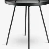 Online IDREMesa auxiliar IDRE Ø45xA52 negro Mesas De Jardín|Muebles De Jardín
