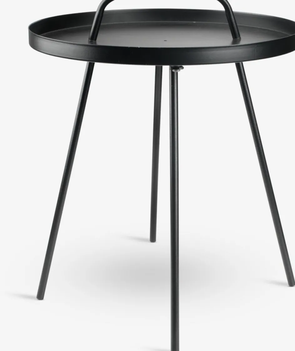 Online IDREMesa auxiliar IDRE Ø45xA52 negro Mesas De Jardín|Muebles De Jardín