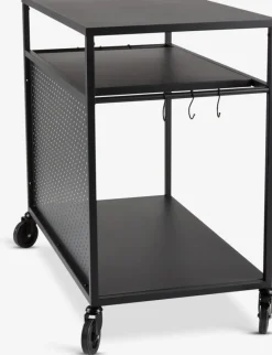 Sale INDSLEVMesa de barbacoa INDSLEV A50xL90 negro Decoración De Jardín