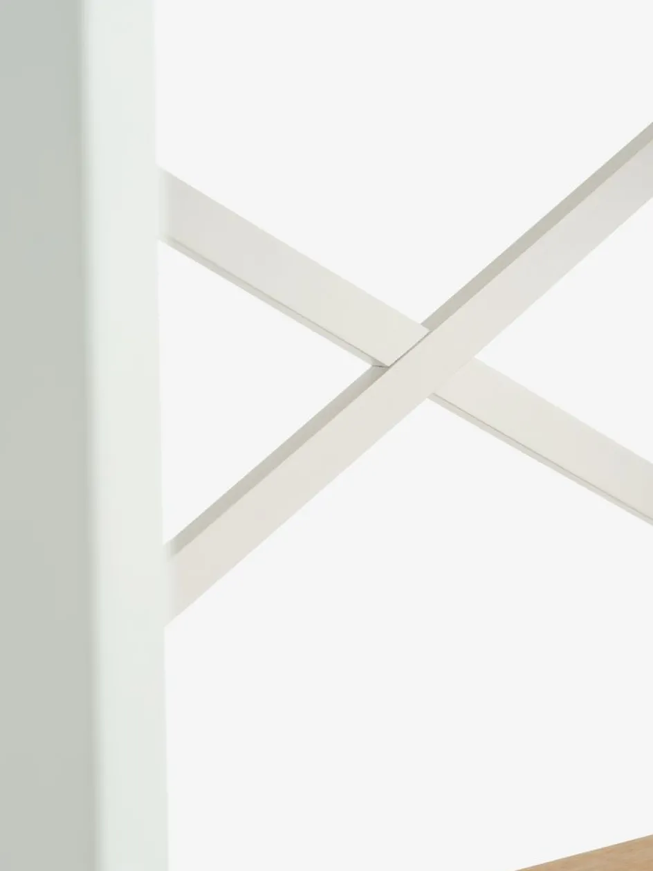 Outlet INTRUPEstantería INTRUP ancha 6 estantes blanco/roble natural Estanterias Y Librerías|Estanterias Y Librerías