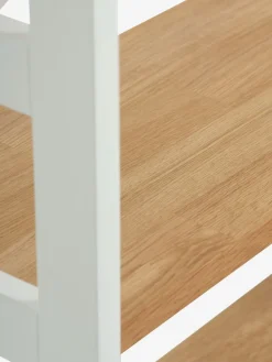 Outlet INTRUPEstantería INTRUP ancha 6 estantes blanco/roble natural Estanterias Y Librerías|Estanterias Y Librerías