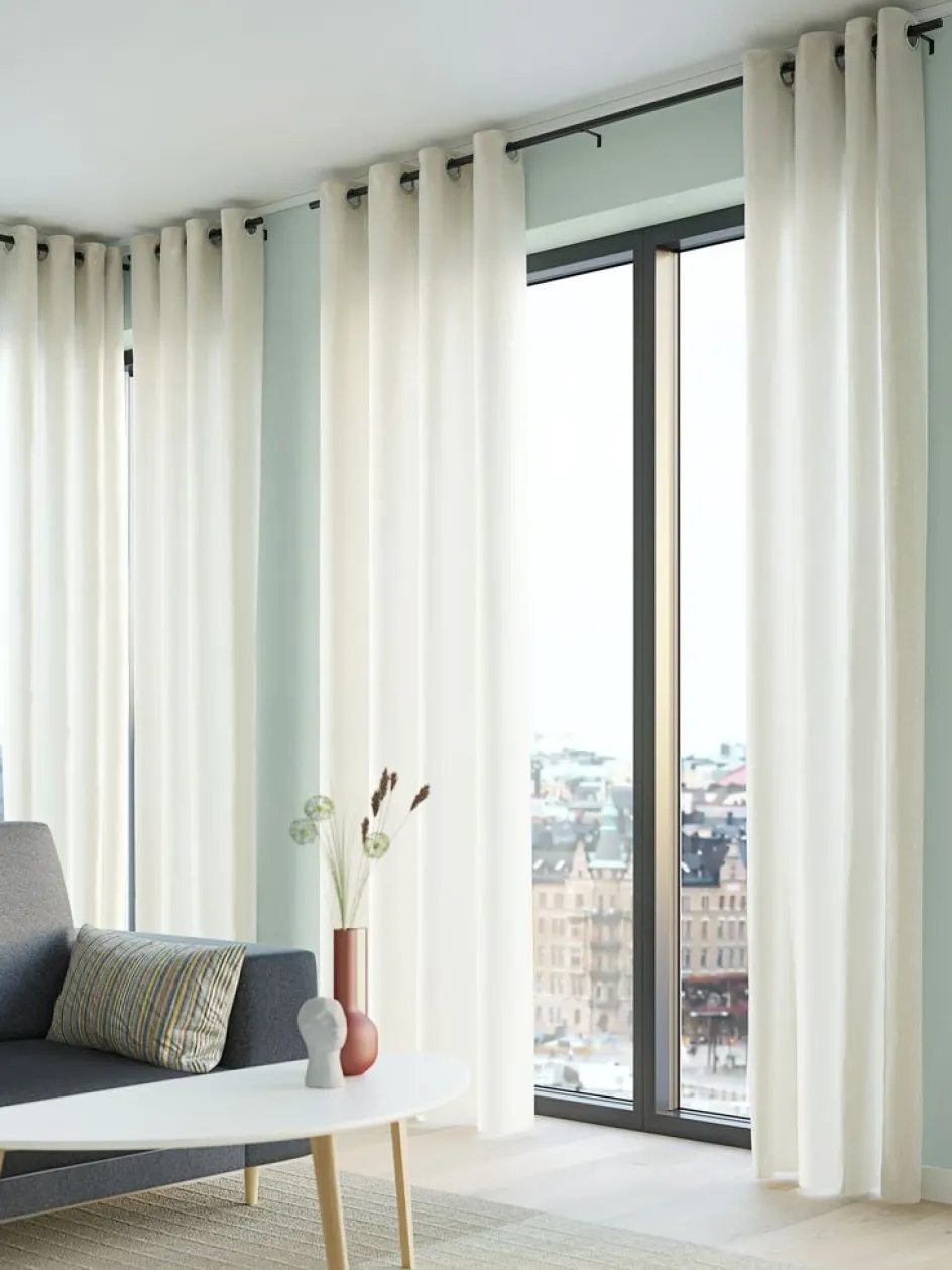 Best ISTERENCortina ISTEREN 1x140x300 blanco crudo Cortinas Gruesas