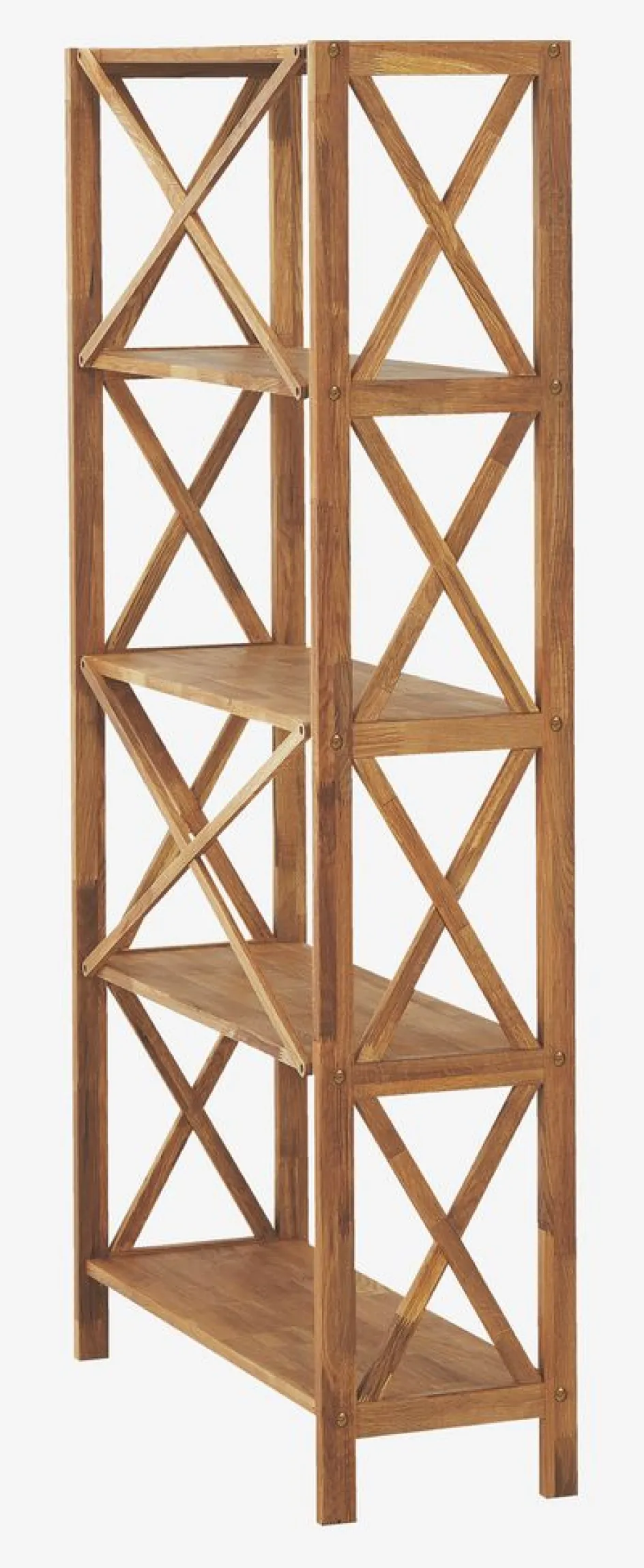New JANNERUPEstantería JANNERUP ancha 5 estantes roble natural Estanterias Y Librerías|Estanterias Y Librerías
