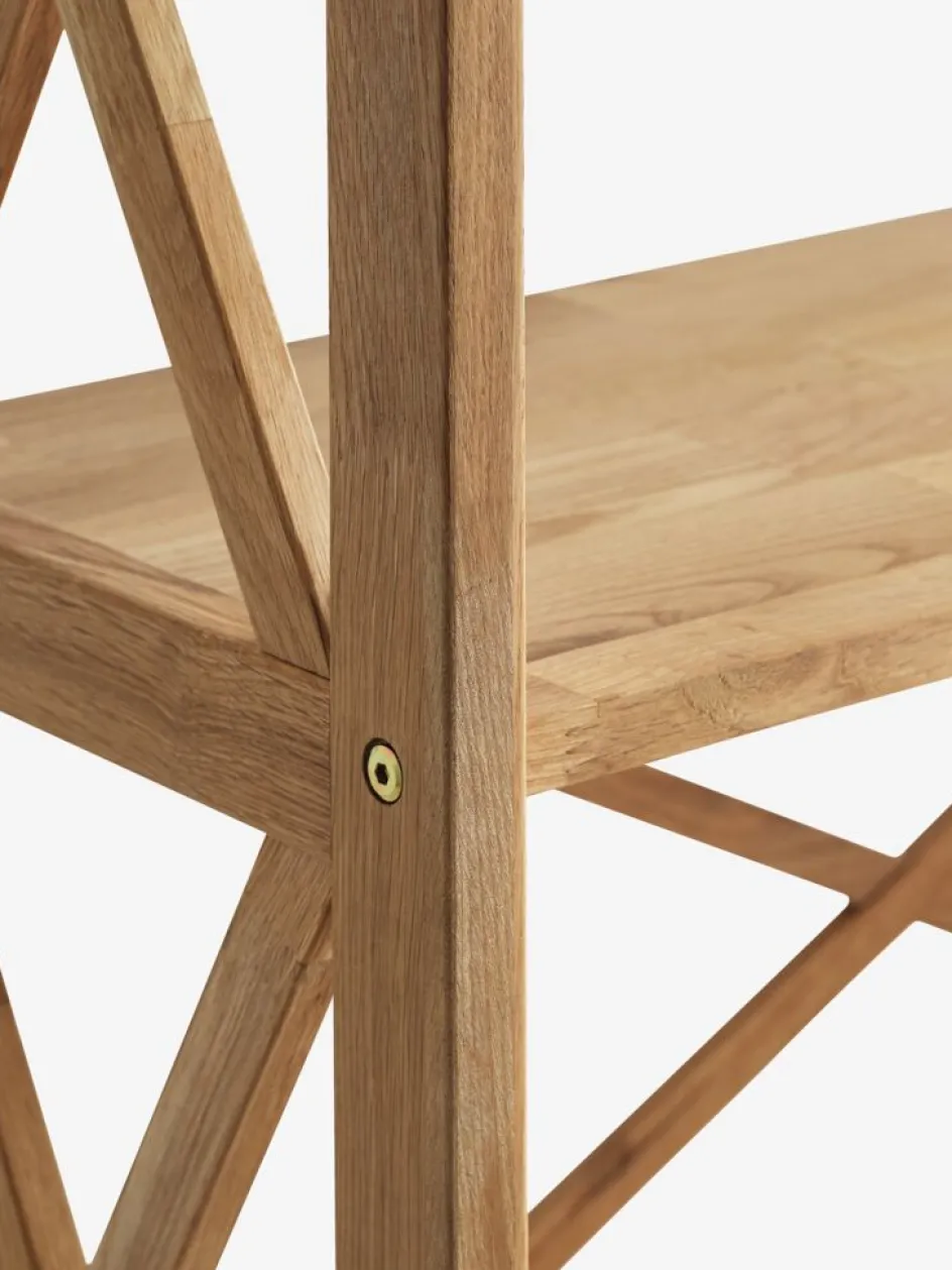JANNERUPEstantería JANNERUP ancha 6 estantes roble natural Estanterias Y Librerías|Estanterias Y Librerías