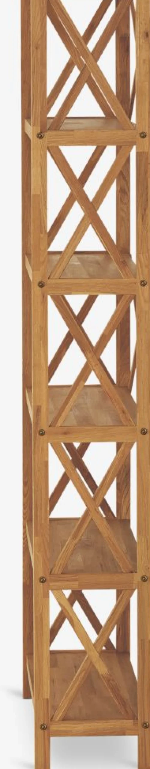 JANNERUPEstantería JANNERUP ancha 6 estantes roble natural Estanterias Y Librerías|Estanterias Y Librerías