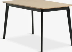 Hot JEGINDMesa de comedor JEGIND 80x130 roble natural/negro Mesas De Comedor