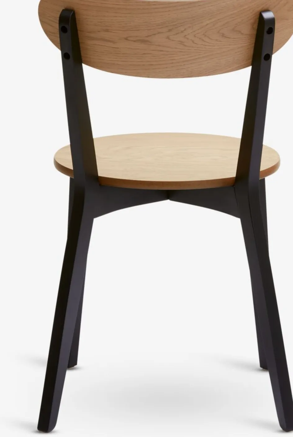 Hot JEGINDSilla de comedor JEGIND roble natural /negro Sillas De Comedor