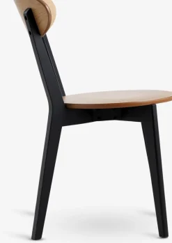 Hot JEGINDSilla de comedor JEGIND roble natural /negro Sillas De Comedor