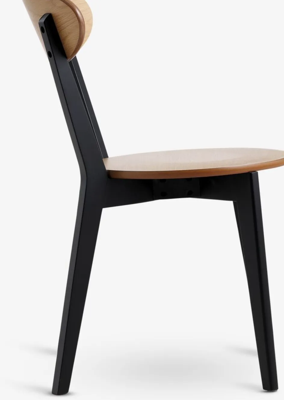 Hot JEGINDSilla de comedor JEGIND roble natural /negro Sillas De Comedor