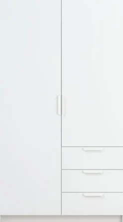 Discount JENSLEVArmario JENSLEV 96x176 2 puertas 3 cajones Armarios|Todos Los Armarios