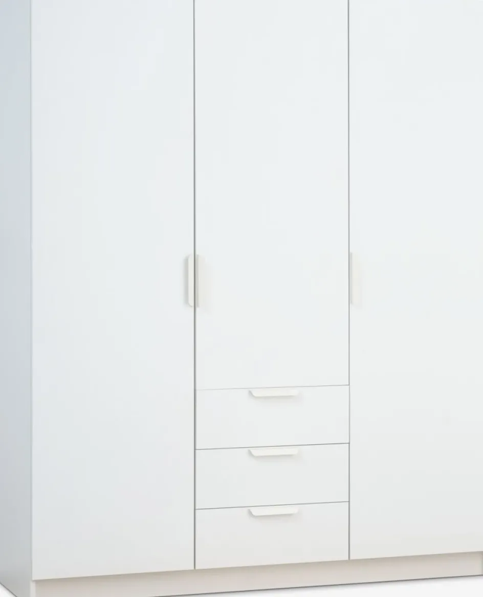 Clearance JENSLEVArmario JENSLEV 144x176 3 puertas 3 cajones Armarios|Todos Los Armarios