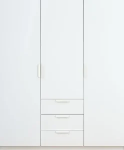 Clearance JENSLEVArmario JENSLEV 144x176 3 puertas 3 cajones Armarios|Todos Los Armarios