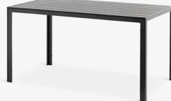 Online JERSOREMesa de jardín JERSORE A80xL140 negro Mesas De Jardín