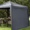Best JERUPPanel lateral cenador JERUP A2,65xA2m gris Cenadores Y Pérgolas
