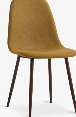 Clearance JONSTRUPSilla de comedor JONSTRUP tela curri/color roble oscuro Sillas De Comedor