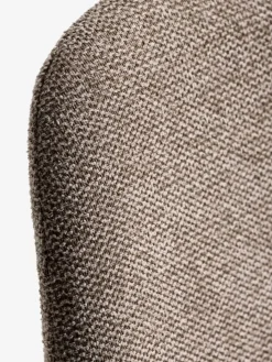 Outlet JONSTRUPSilla de comedor JONSTRUP tela beis/color roble oscuro Sillas De Comedor