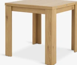 Hot JUNGENMesa de comedor JUNGEN 80x80/160 color roble cálido Mesas De Comedor
