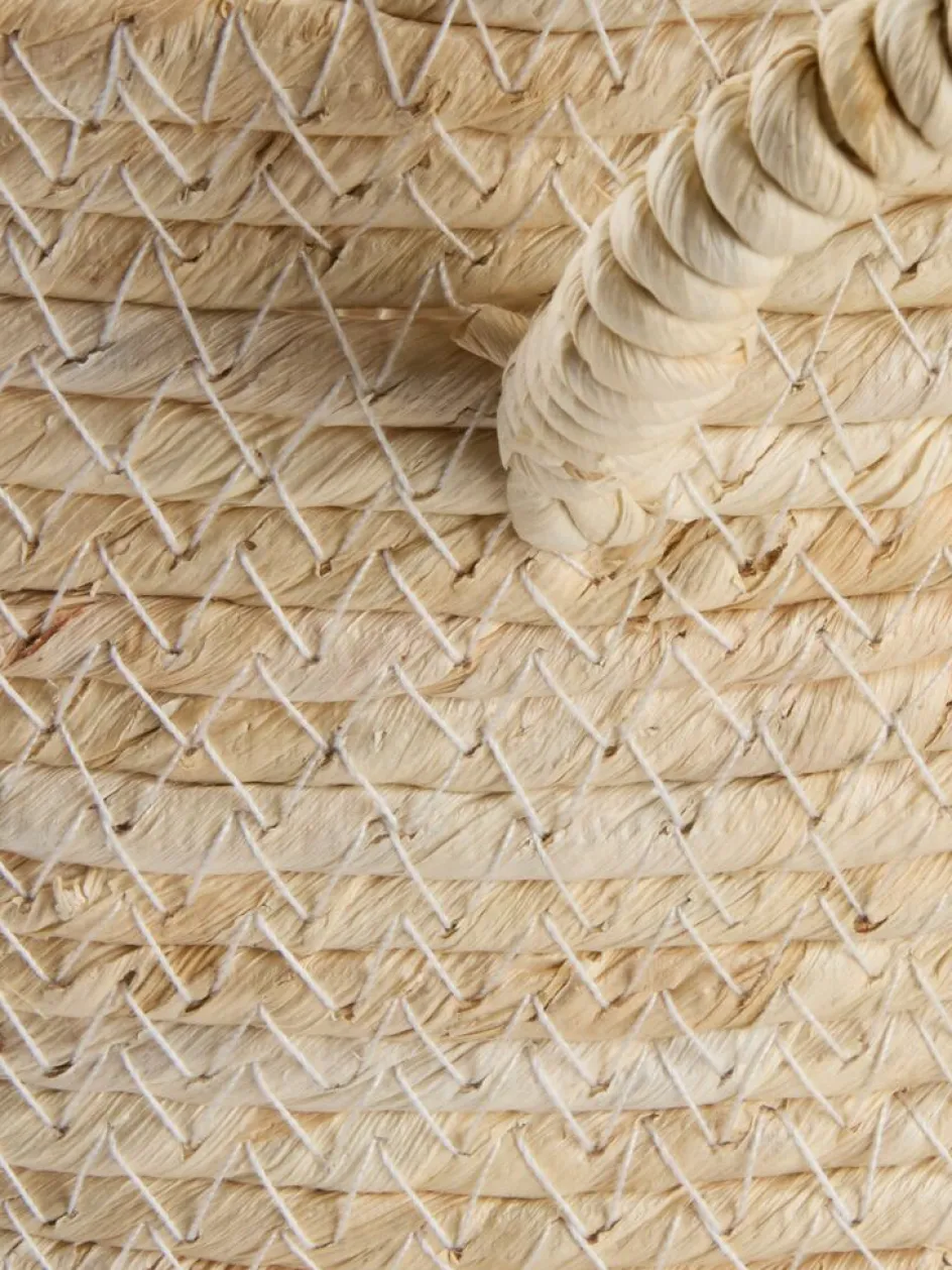 Sale JUSTINCesta JUSTIN Ø35xA26cm natural Todas Las Cestas|Cestas Y Cajas