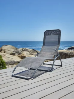 Discount KALMARSillón relax KALMAR A60xL168 gris Tumbonas|Muebles De Jardín