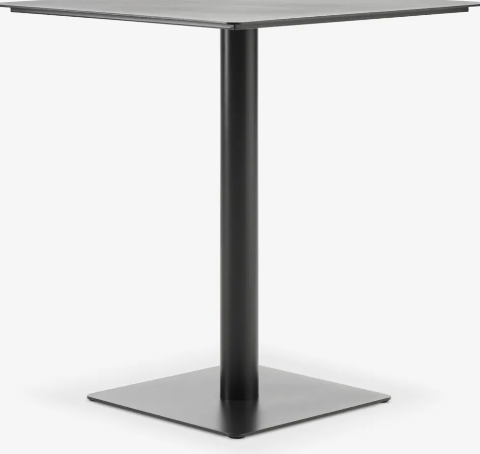 Clearance KAPPRUETMesa de balcón KAPPRUET A65xL65 negro Mesas De Jardín