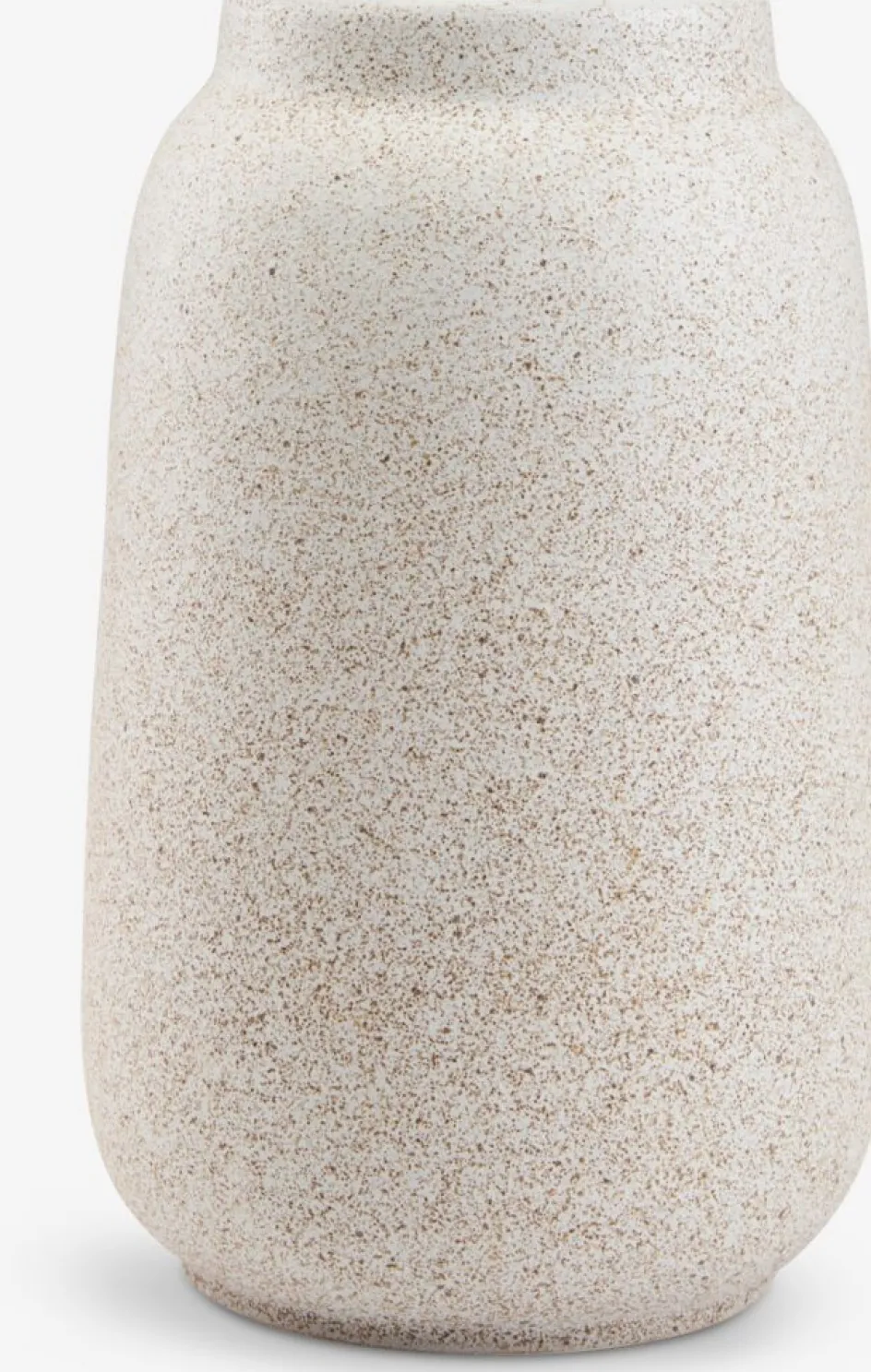 Clearance KARLANTONJarrón KARLANTON Ø14xA23cm blanco Jarrones