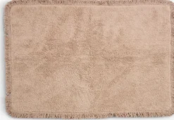 Discount KARLSVIKGOLDAlfombrilla de baño KARLSVIK 60x90 arena oscuro Alfombras De Baño