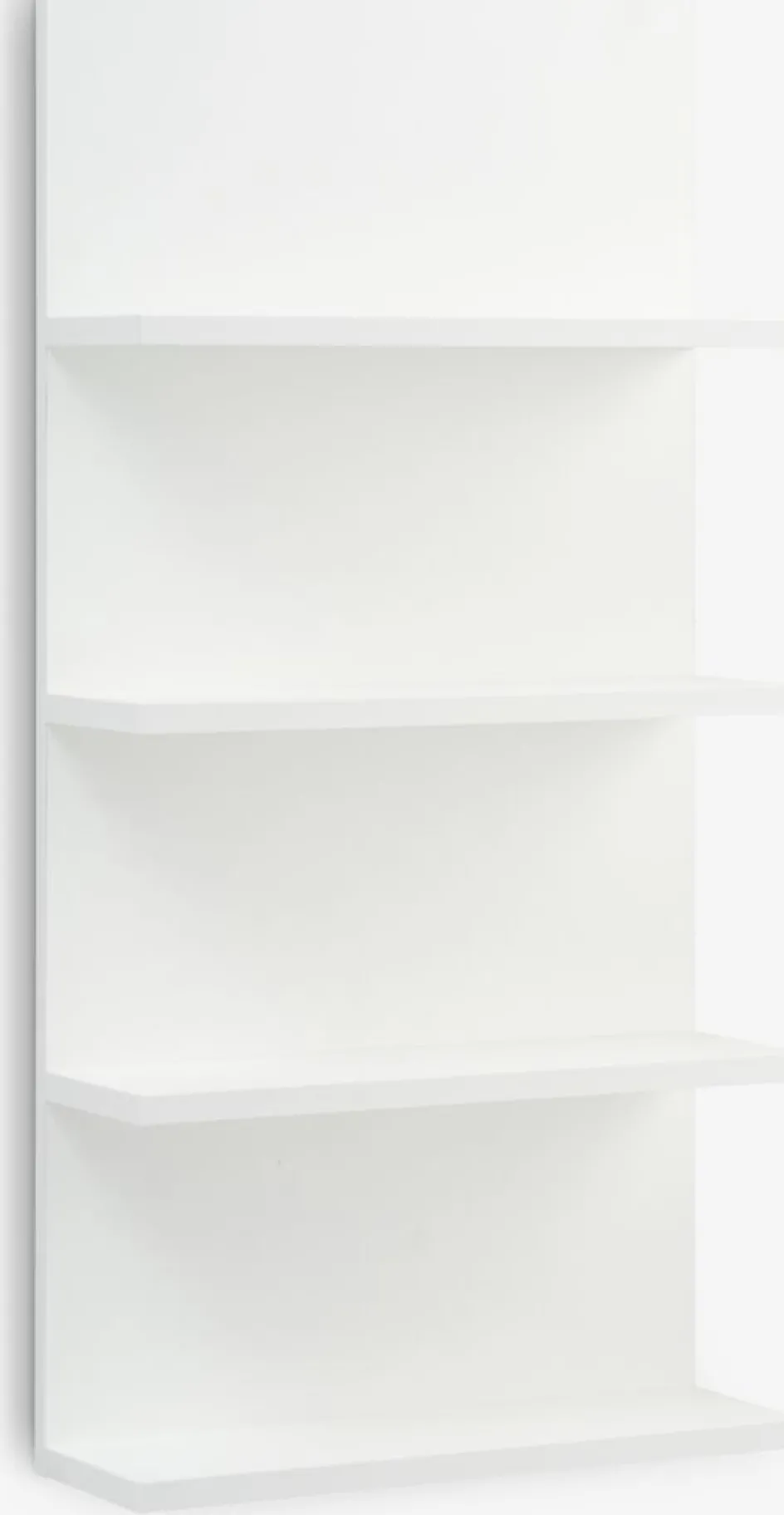 Clearance KARSTOFTEstante de pared KARSTOFT 4 estantes blanco Baldas|Baldas