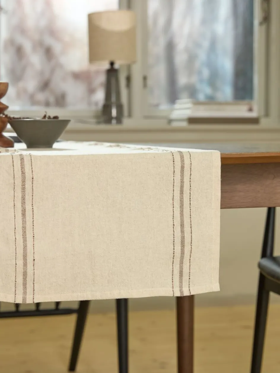 New KASTANIECamino de mesa KASTANIE 38x150 natural Caminos De Mesa