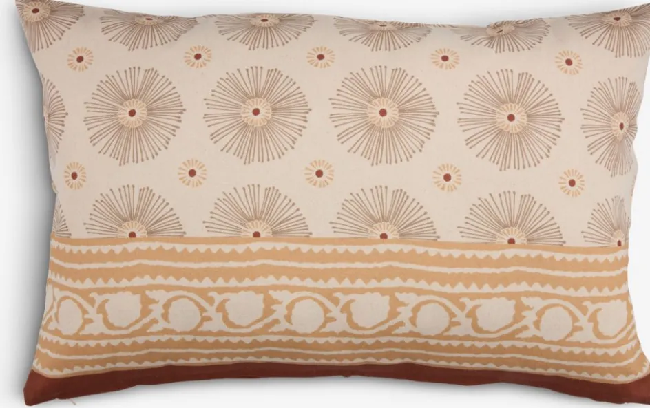 Outlet KATTEFOTFunda de cojín KATTEFOT 40x60 marrón claro/marrón Cojines|Fundas De Cojín