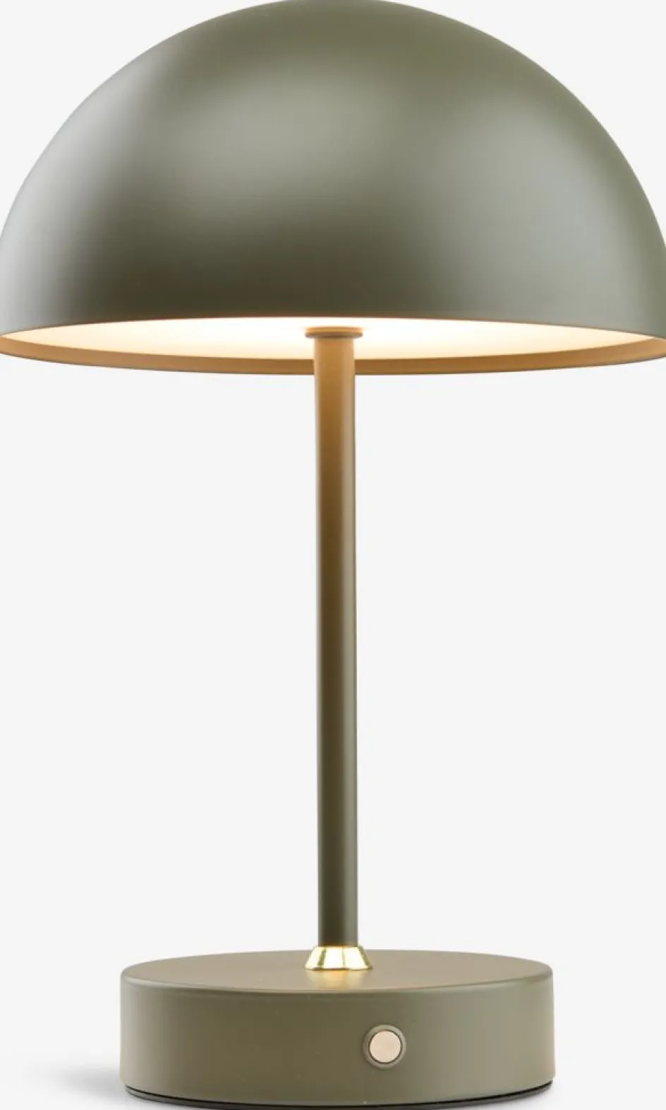 KENTLámpara a pilas KENT Ø16xA25cm verde táctil y temporizador Iluminación Decorativa