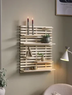 Outlet KETTINGEEstante de pared KETTINGE 6 estantes natural Baldas|Baldas