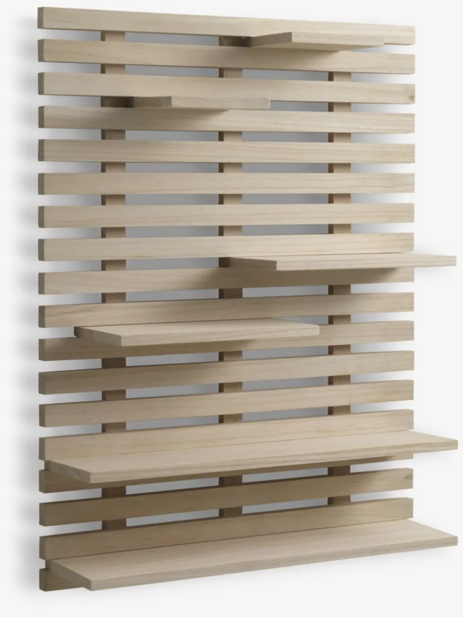 Outlet KETTINGEEstante de pared KETTINGE 6 estantes natural Baldas|Baldas