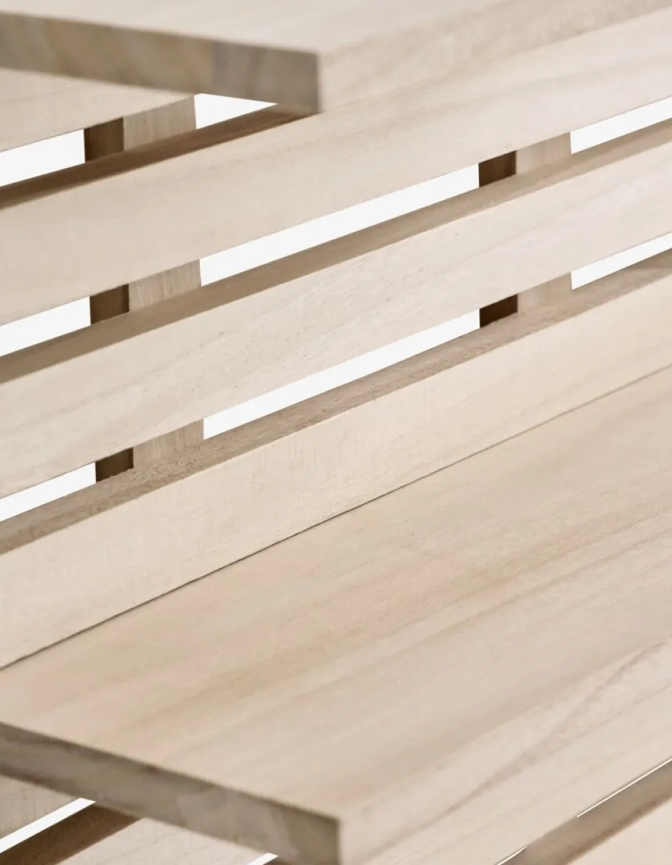Outlet KETTINGEEstante de pared KETTINGE 6 estantes natural Baldas|Baldas