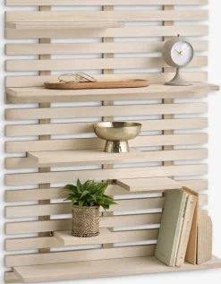 Outlet KETTINGEEstante de pared KETTINGE 6 estantes natural Baldas|Baldas