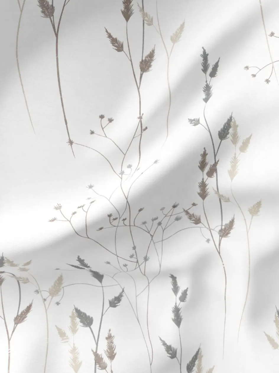 Outlet KINNCortina KINN 1x140x300 flores Cortinas Traslúcidas