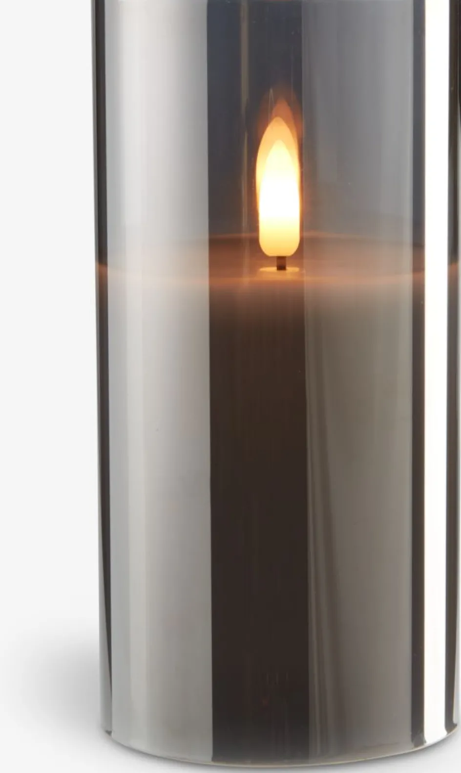 Hot KLAUSVela pilar LED KLAUS Ø8xA15cm gris Velas LED