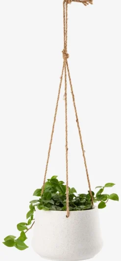 Discount KLIPPEDUEMacetero colgante KLIPPEDUE Ø15xA12 natural Maceteros