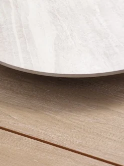 Outlet KOEPINGConjunto muebles jardín KOEPING 4,5 plazas natural Conjuntos Mesa Y Sillas De Jardín|Muebles De Jardín