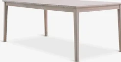 KOLLEN + RADSTEDMesa KOLLEN L205 + 4 sillas RADSTED madera dura Conjuntos Mesa Y Sillas De Jardín