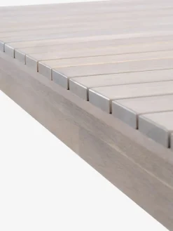 New KOLLENMesa de jardín KOLLEN A100xL205 madera dura Mesas De Jardín
