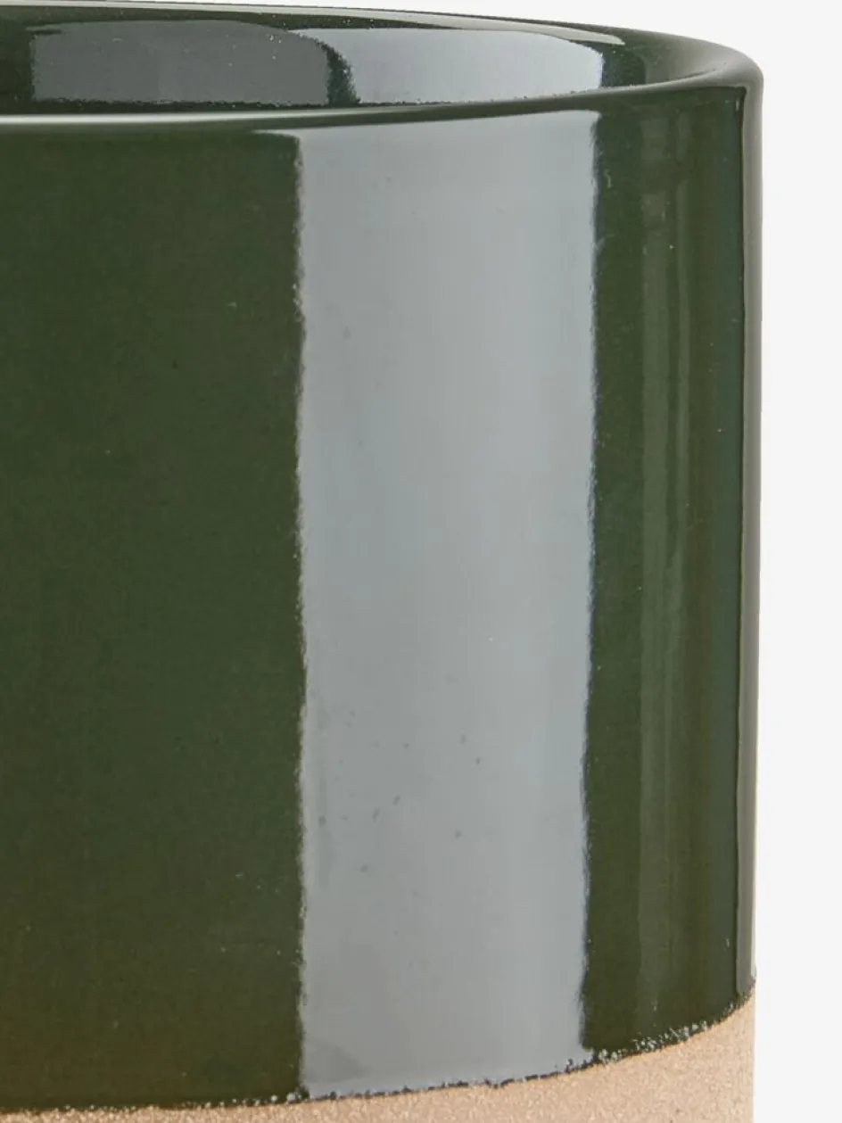 Hot KRAGEMacetero KRAGE Ø16xA15 verde oscuro Maceteros